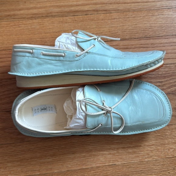 Barney’s New York Leather Boat Shoe Size 8 - Picture 5 of 6